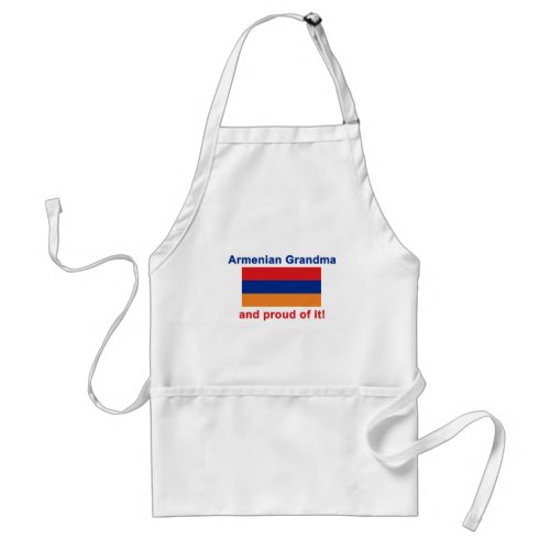 Proud Armenian Grandma Adult Apron