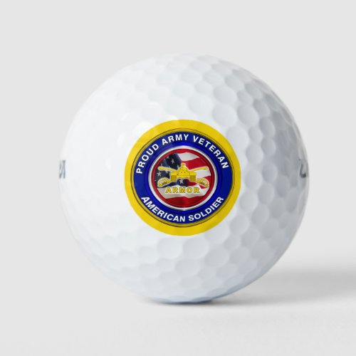 Proud Armor Veteran Golf Balls
