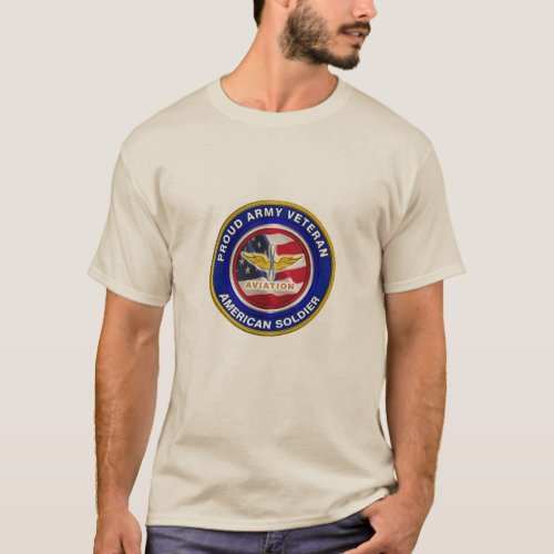 Proud Army Aviation Veteran  T_Shirt