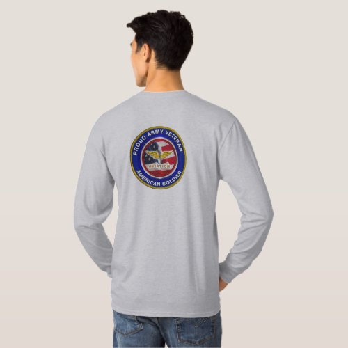 Proud Army Aviation Veteran T_Shirt