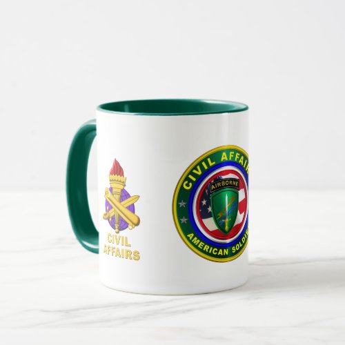Proud Army Civil Affairs Soldier Mug
