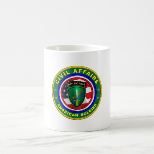 Proud Army Civil Affairs Veteran  Coffee Mug