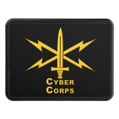 Proud Army Cyber Corps Veteran  Hitch Cover