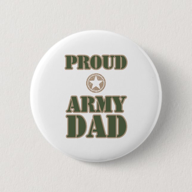 Proud Army Dad Button (Front)
