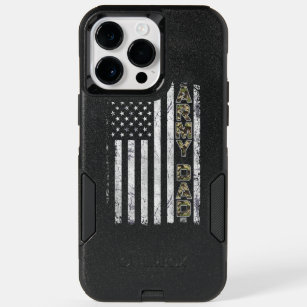 Proud Army Dad United States USA Flag  For Fathers OtterBox iPhone 14 Pro Max Case