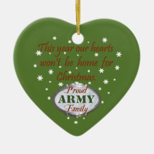 Proud Army Family Ornament