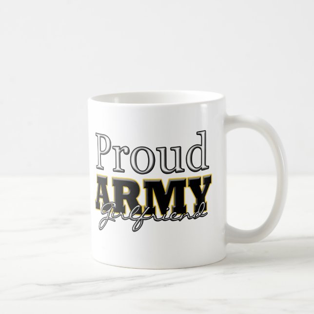 Proud Army Girlfriend Coffee Mug (Right)
