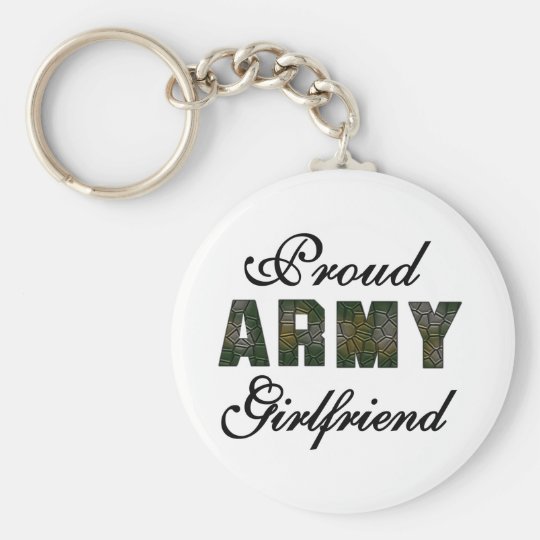 army girlfriend keychain