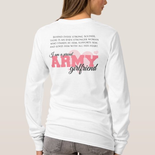 Proud Army Girlfriend T Shirt