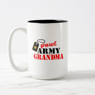 Proud Army Grandma Coffee Mug
