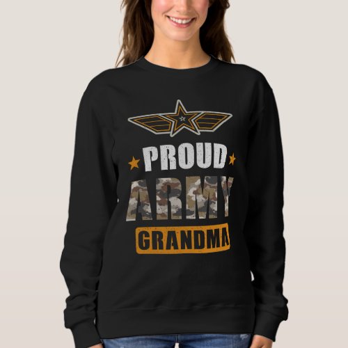 Proud Army Grandma Sweatshirt