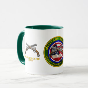 Proud Army Military Police Corps Veteran Mug