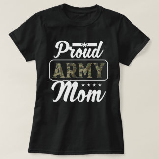 Proud Army Mom Ladie's T-Shirt