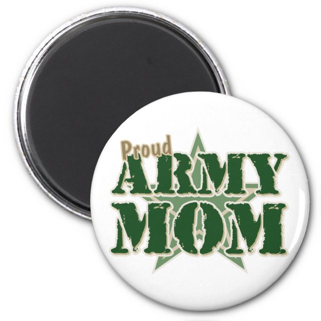 Proud Army Mom Magnet (Front)