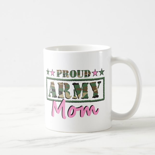 Proud Army Mom Mug (Right)