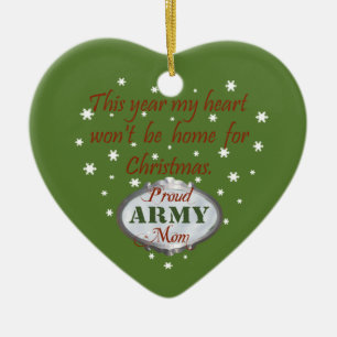 Proud Army Mom Ornament