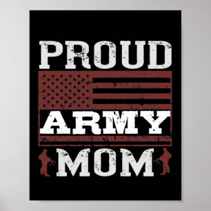 Proud Army Mom Poster