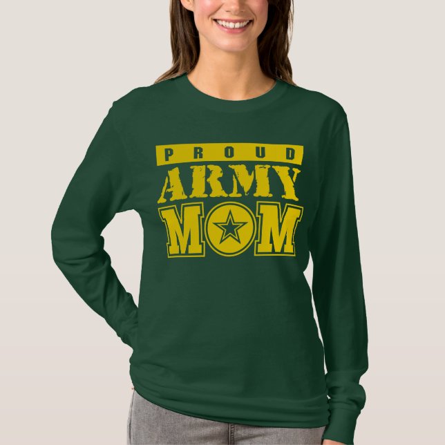 Proud Army Mom Shirt (Front)