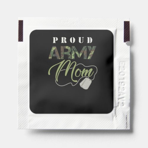 Proud Army Mom Shirt  Cute Military Mama T_shirt Hand Sanitizer Packet