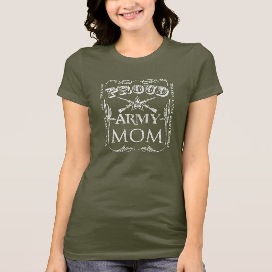 Proud Army Mom T-Shirt | Zazzle.com