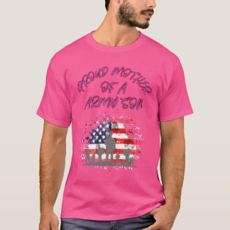Proud Army mother vintage T-Shirt