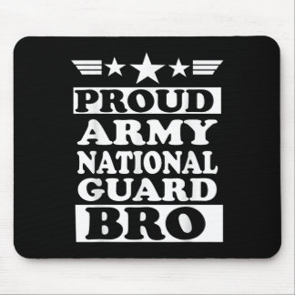 Proud Army National Guard Brother National Mouse Pad