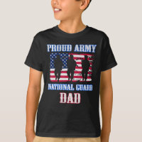 Proud Army National Guard Dad USA Veteran Military