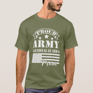 Proud Army National Guard Mom Funny Military Mom T-Shirt