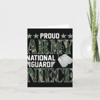 Proud Army National Guard Niece Military Family Ve