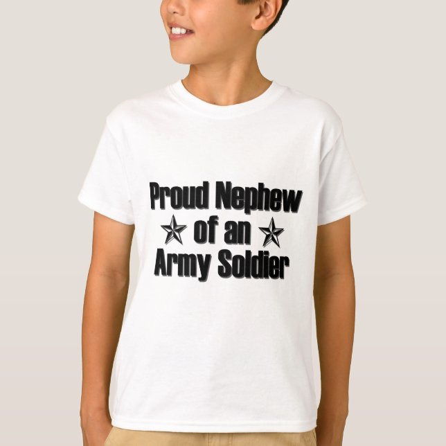 Proud Army Nephew T-Shirt (Front)