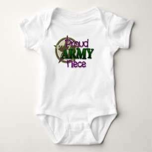 Proud ARMY Niece Baby Bodysuit