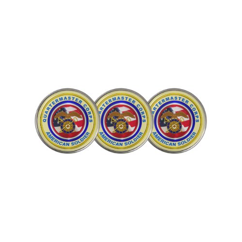 Proud Army Quartermaster Corps Golf Ball Marker