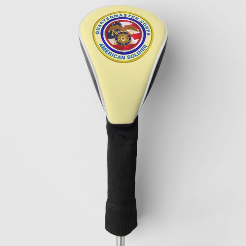 Proud Army Quartermaster Corps Veteran Golf Head Cover