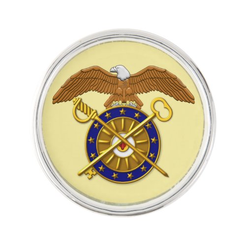 Proud Army Quartermaster Corps Veteran Lapel Pin