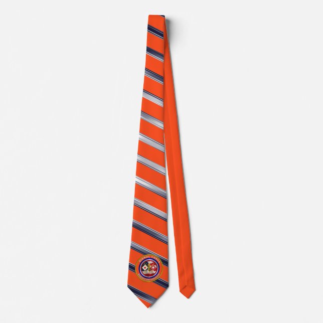 Proud Army Signal Corps Veteran Neck Tie (Front)