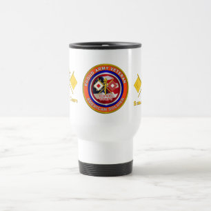 Proud Army Signal Corps Veteran Travel Mug