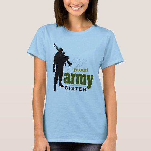 Proud Army Sister T_Shirt