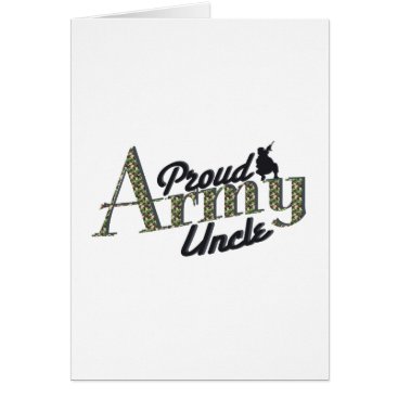 Proud Army Uncle Patriotic Military Veteran Gift Card Proud Army Uncle Patriotic Military Veteran Gift Card