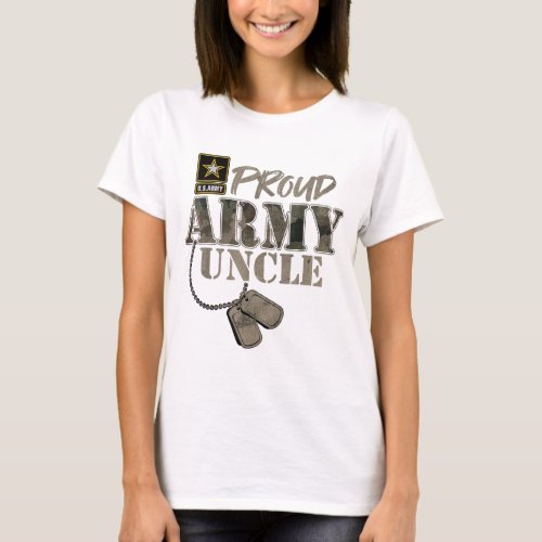 Proud Army Uncle Shirt Military Pride