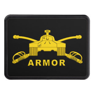 Proud Army Veteran Armor Hitch Cover