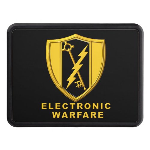 Proud Army Veteran Electronic Warfare Hitch Cover