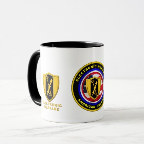 Proud Army Veteran Electronic Warfare Mug