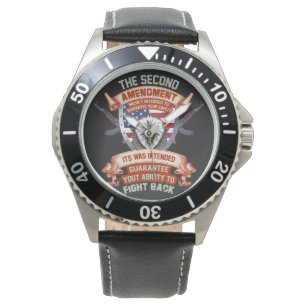 Proud Army Veteran – Military American Flag Watch