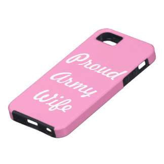 Proud Army Wife iPhone SE/5/5s Case