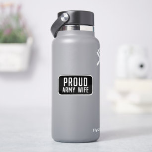 Proud Army Wife Sticker