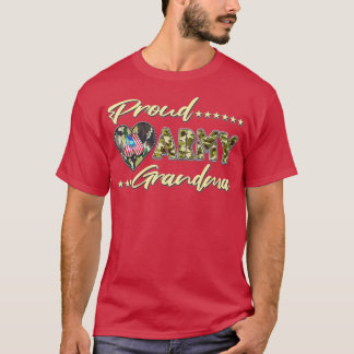 Proud Armys Grandma Military Pride (45) T-Shirt