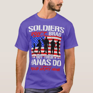 Proud Armys Grandma  Military Pride (57)  T-Shirt