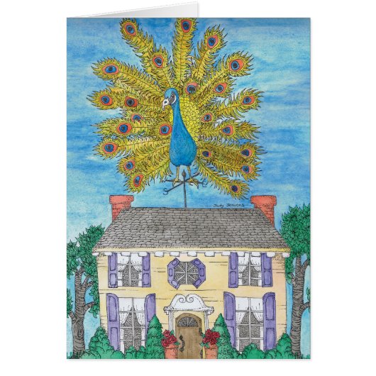 Proud as a Peacock Cards (Front)