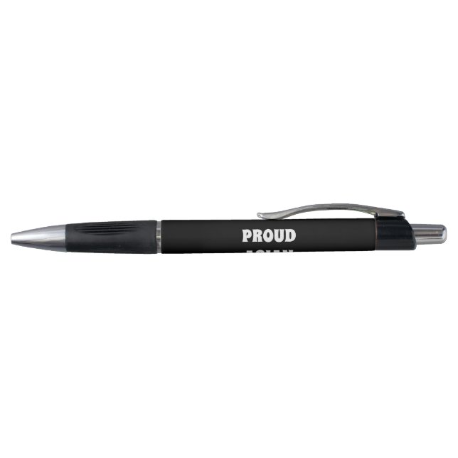 Proud Asian American Girl, black white Pen (Top)