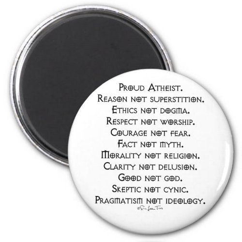 Proud Atheist Magnet
